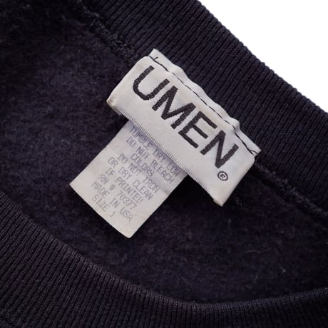 USED"80's~ UMEN CREWNECK SWEAT SHIRT"