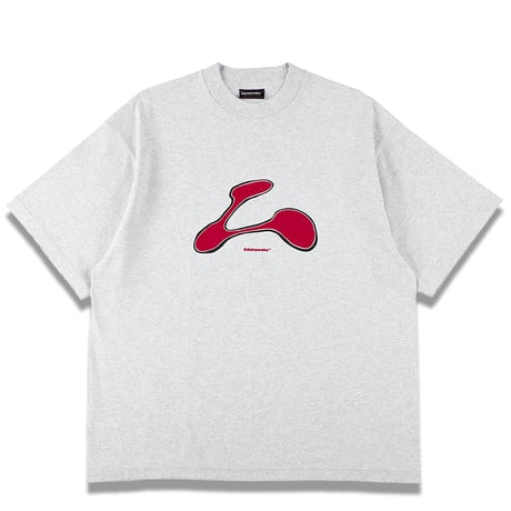 lidairpeaks"L LOGO T-SHIRTS"［ASH］