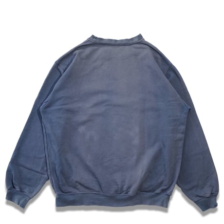 USED"90's~ TIMBERLAND CREW NECK FADED SWEAT"