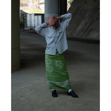 rajabrooke"SPORTY SHIRT"［CEMENT］