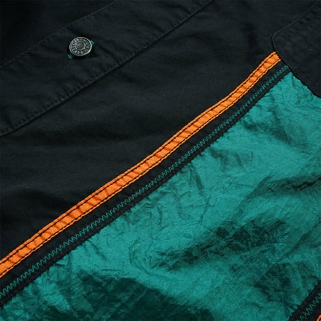 DEAD STOCK"90's FRESH THREADZ PATCHWORK L/S SHIRT"
