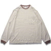 NOROLL"UNEVENNESS L/S TEE"［GREEN］