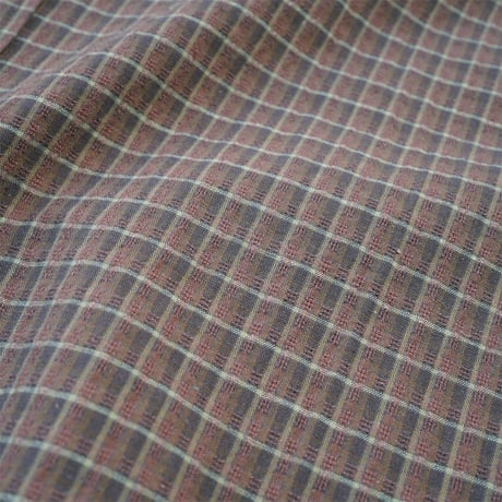 NOROLL"NORMAL PANAMA SHIRT"［PANAMA CHECK］