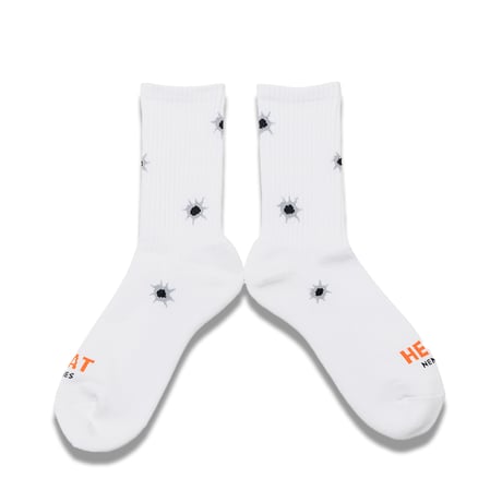 NEMES x HEAT "BULLET SOCKS"［WHITE］