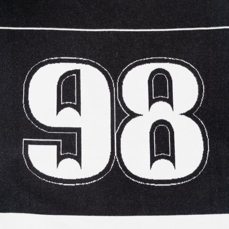 NEMES×QP　”98 HOCKEY KNIT" ［BLACK×GRAY］