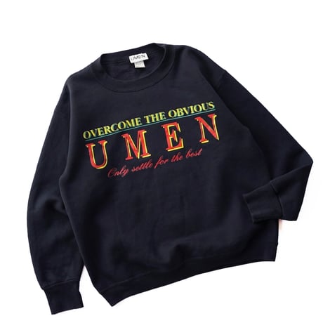 USED"80's~ UMEN CREWNECK SWEAT SHIRT"