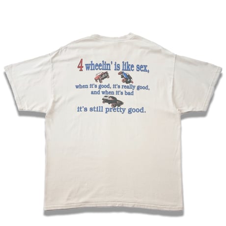USED"00's DIXIE 4WHEEL DRIVES S/S TEE"