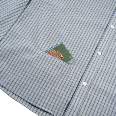 NOROLL"NORMAL SHIRT"［PANAMA CHECK］