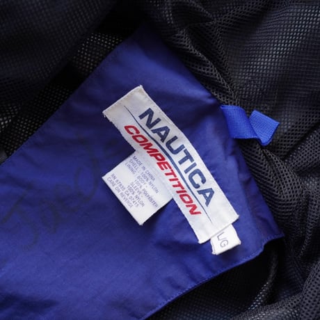 USED "90's NAUTICA COMPETITION NYLON ANORAK PARKA"