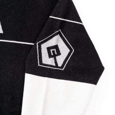 NEMES×QP　”98 HOCKEY KNIT" ［BLACK×GRAY］