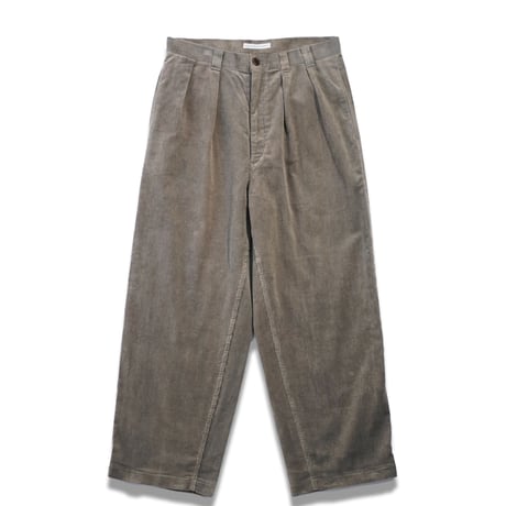 NOROLL"THICKWALK CORDS PANTS"［SMOKEBROWN］
