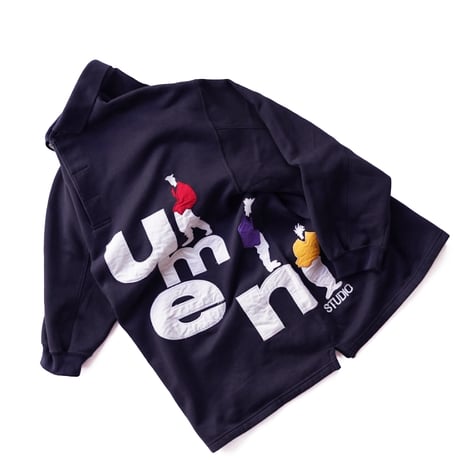 USED "90's UMEN STUDIO RUGBY SWEATSHIRT"