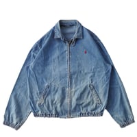 USED "80's~ POLO RALPH LAUREN DENIM DRIZZLER JACKET"