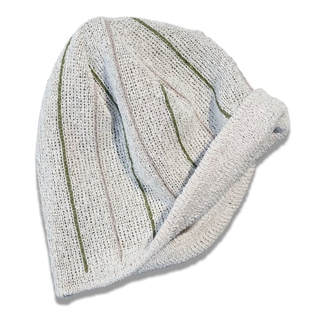 NOROLL"TWOFACE WASHI BEANIE"［OFFWHITE］