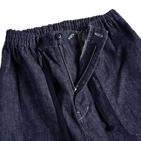 SOWBOW ”EZ PANTS / 10oz HEMP DENIM"［INDIGO］