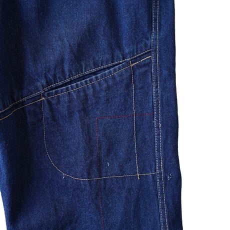 USED"90's VINTAGE DON SWITCHING DESIGN DENIM PANTS"