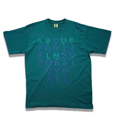 bedlam"CHART TEE"［FOREST GREEN］