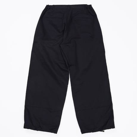 rajabrooke"BASIK CHINO PANTS WIDE”［BLACK］