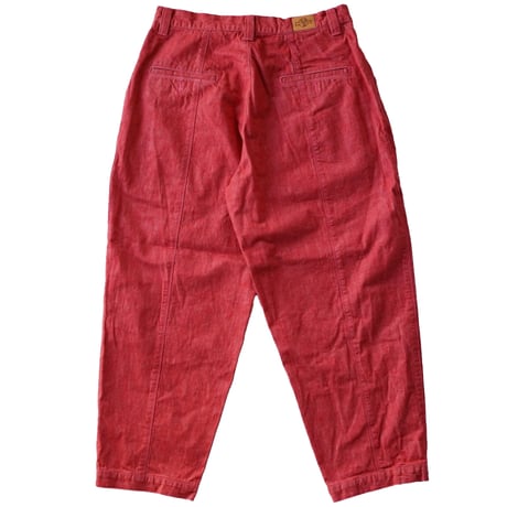 gourmet jeans"SNAP BUSH"（RED）
