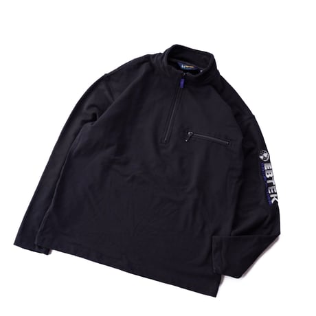 USED ”90's EBTEK HALF ZIP LONG SLEEVE”