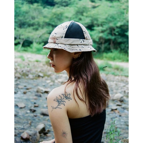 lidairpeaks"PEBBLES HAT"［BLACK］