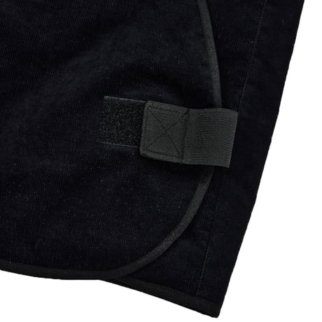 rajabrooke"CORDUROY VEST"［BLACK］