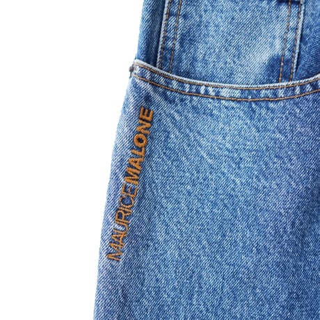USED "90's MAURICE MALONE BAGGY DENIM PANTS"