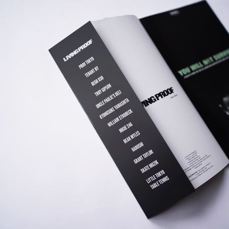 LIVING PROOF MAGAZINE"ISSUE 10"