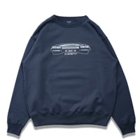 NEMES"GNX CREW NECK"［NAVY］