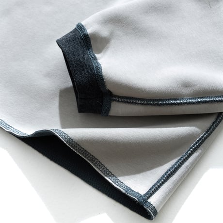 lidairpeaks"DF CREW NECK"［SLATE/ASH GRAY］