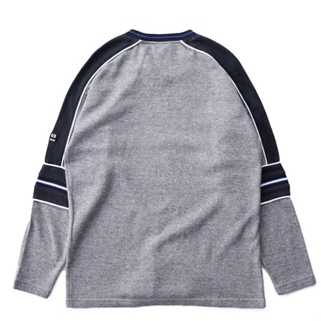 USED"00's ONE TOUGH BRAND RIBBED KNIT GAME SHIRT"