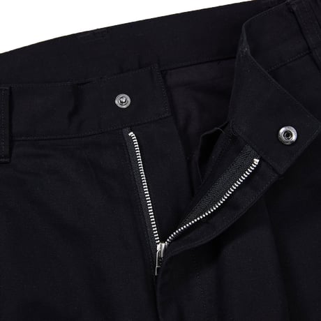 rajabrooke"BASIK CHINO PANTS WIDE”［BLACK］