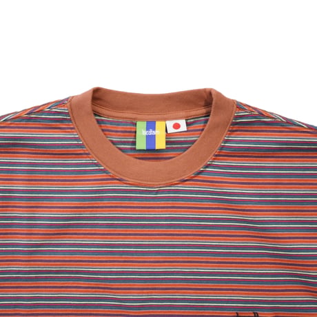 bedlam"SPARKY BORDER TEE"［BROWN］
