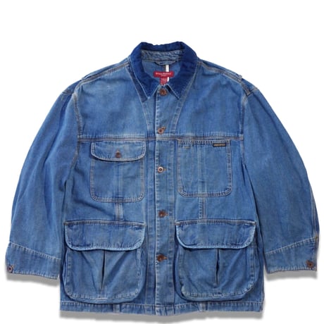 USED"00's BANANA REPUBLIC FLAP POCKET COVERALL JACKET"