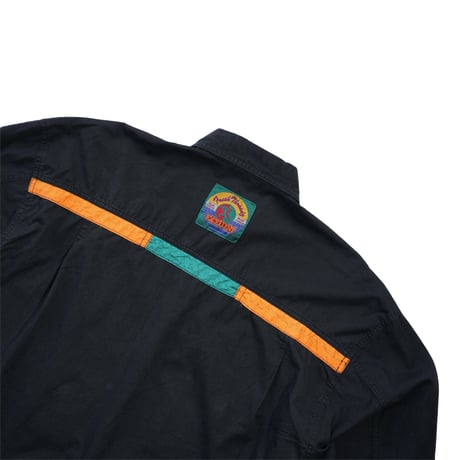 DEAD STOCK"90's FRESH THREADZ PATCHWORK L/S SHIRT"
