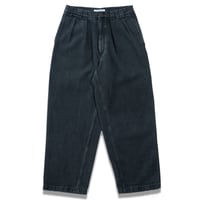 NOROLL"THICKWALK PANTS BLACK DENIM"