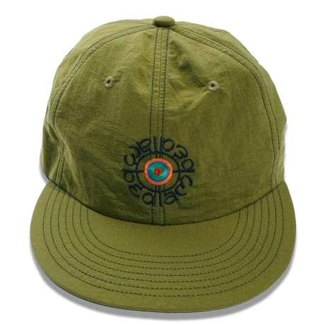 bedlam"NYLON TARGET CAP"［OLIVE］