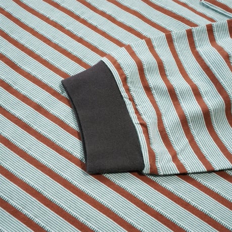 NOROLL"UNEVENNESS L/S TEE"［ORANGE］