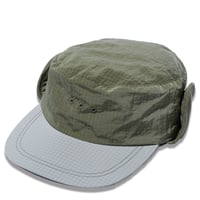 lidairpeaks"CYLINDER FLAP HAT"［OLIVE］