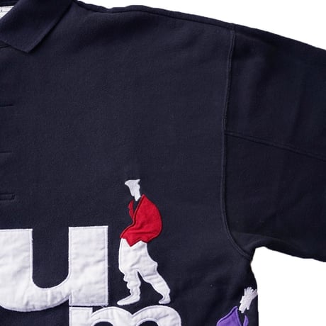 USED "90's UMEN STUDIO RUGBY SWEATSHIRT"