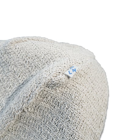 NOROLL"TWOFACE WASHI BEANIE"［OFFWHITE］