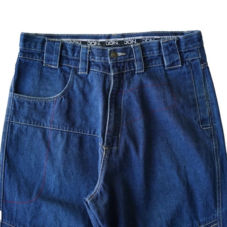 USED"90's VINTAGE DON SWITCHING DESIGN DENIM PANTS"