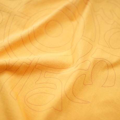 bedlam"INDIA OUTLINE TEE"［MUSTARD］