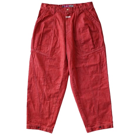 gourmet jeans"SNAP BUSH"（RED）