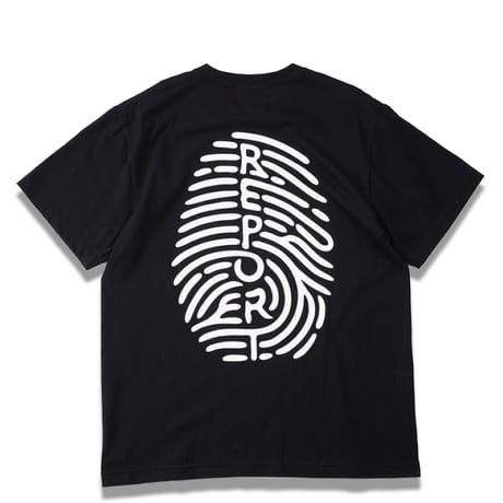 REPORT"REPORT LOGO TEE"［BLACK］