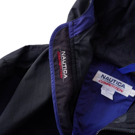 USED "90's NAUTICA COMPETITION NYLON ANORAK PARKA"