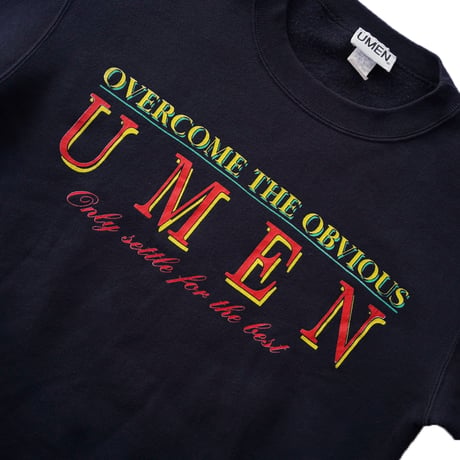 USED"80's~ UMEN CREWNECK SWEAT SHIRT"