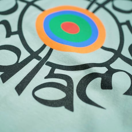 bedlam"INDIA TARGET TEE”［SAGE GREEN］