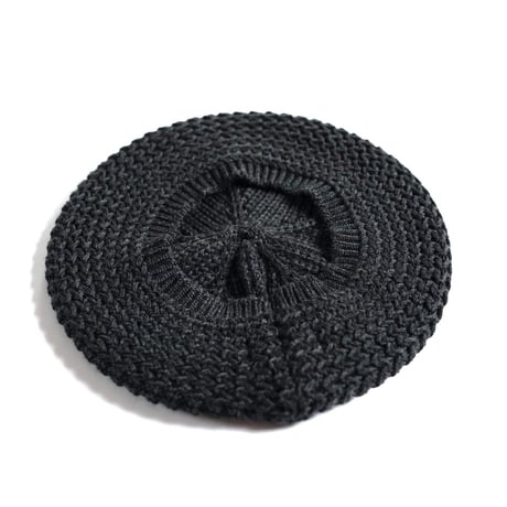 tone "WOOL BERET" ［CHARCOAL］