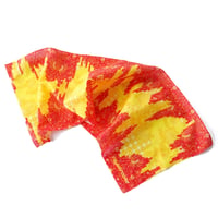 rajabrooke"ASIAN BATIK TENUGUI / WF別注"（RED×YELLOW）